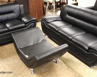  3 Piece NEW Back Leather Living Room Set

Auction Estimate $300-$600 – Located Inside 