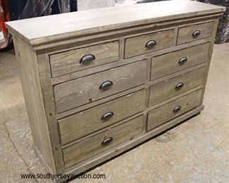  NEW 9 Drawer Rustic Chest

Auction Estimate $100-$300 – Located Inside 