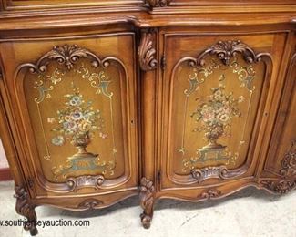  2 Piece VINTAGE Paint Decorated 4 Door China Cabinet in the Mahogany

Auction Estimate $300-$600 – Located Inside 