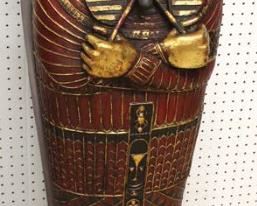 Egyptian Style King Tut Sarcophagus Storage Cabinet

Auction Estimate $200-$400 – Located Inside 