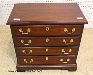 SOLID Mahogany “Henkel Harris Furniture” 4 Drawer Bedside Stand 

Auction Estimate $200-$400 – Located Inside 
