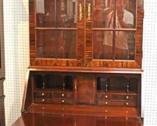 BEAUTIFUL “Drexel Furniture” Burl Rosewood 2 Piece Secretary Bookcase in Very Good Condition 

Auction Estimate $400-$800 – Located Inside 
