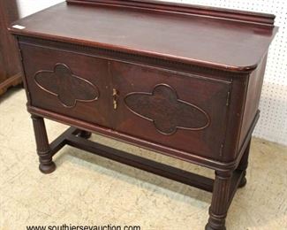 Depression Walnut 2 Door Server in the Original Finish 

Auction Estimate $100-$300 – Located Inside 
