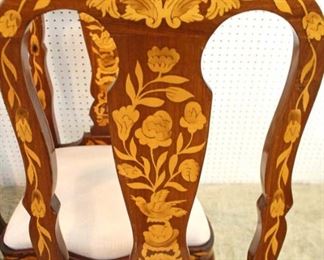 9 Piece Inlaid Oval Dining Room Table with 8 Inlaid Chairs 

Auction Estimate $400-$800 – Located Inside

