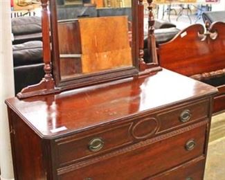 6 Piece Mahogany Bedroom Set with Full Size Bed 

Auction Estimate $300-$600 – Located Inside 
