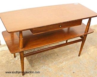 Mid Century Modern Danish Walnut One Drawer Console Desk 

Auction Estimate $100-$300 – Located Inside 

