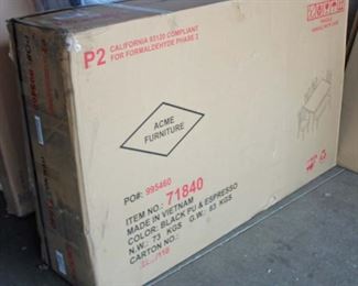  NEW in Box you put together Table, Bench and Chair Set in the Espresso Finish

Located Inside – Auction Estimate $100-$200

  