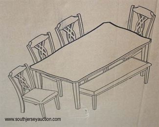  NEW in Box you put together Table, Bench and Chair Set in the Espresso Finish

Located Inside – Auction Estimate $100-$200

  