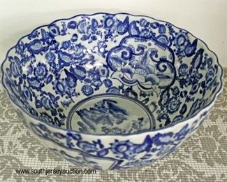  Signed Blue and White Asian Fruit Bowl

Located Glassware – Auction Estimate $100-$300 