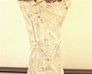  Lead Crystal Cut Glass Vase

Located Glassware – Auction Estimate $40-$100 