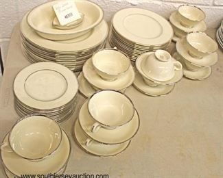  63 Piece Montclair Lenox Dinnerware Set made in U.S.A.

Located Glassware – Auction Estimate $20-$200 