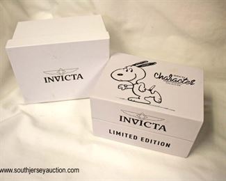  Men’s Invicta Snoopy Character Limited Edition Watch in Box with paperwork

Located Showcase – Auction Estimate $100-$200 