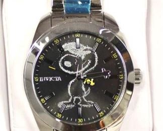  Men’s Invicta Snoopy Character Limited Edition Watch in Box with paperwork

Located Showcase – Auction Estimate $100-$200 