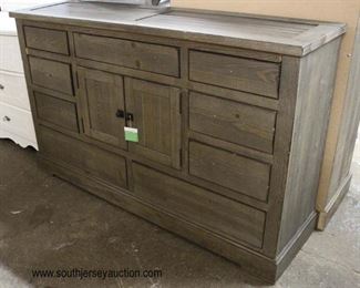  NEW Rustic Style Hand Selected Salvaged Hand Planed and Rough Sawn Pine Buffet

Located Inside – Auction Estimate $100-$300 