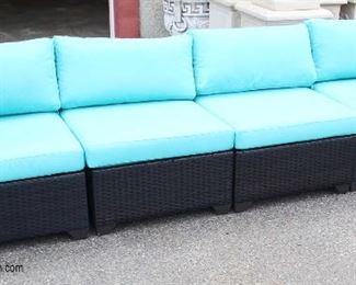  NEW Modular All Season Weather Resistant Wicker Style 4 Piece Sofa with Cushions

Located Inside – Auction Estimate $200-$600 