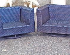  “Set of 4” NEW All Weather All Season Weather Resistant Over-Size Swiveling Wicker Style Lounge Chairs

Early Bird Special – Located in the Field – Auction Estimate $300-$600 