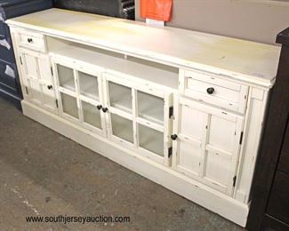  NEW Country Style Paint Decorated Media Credenza

Located Inside – Auction Estimate $200-$400 