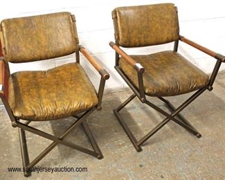  PAIR of “Milo Bowman” Modern “X” Frame Chairs

Auction Estimate $300-$600 – Located Inside 