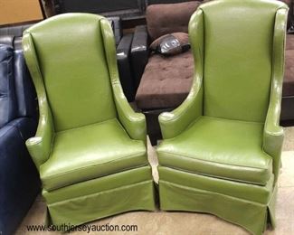  PAIR of “Strawbridge and Clothier” VINTAGE High Back Chairs

Auction Estimate $200-$400 – Located Inside 