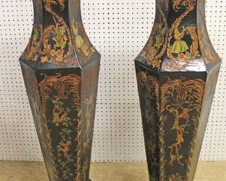  PAIR of “Maitland Smith Furniture” Asian Decorated Urns

Auction Estimate $300-$600 – Located Inside 