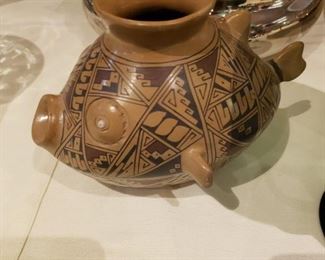 Signed Native American Indian Pottery