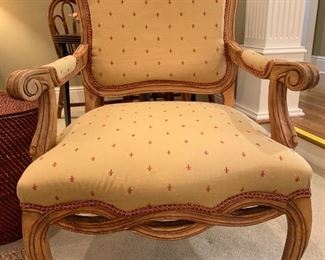 French chair in pristine condition