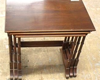  Set of 3 “Ethan Allen Furniture” Mahogany Stack Tables

Auction Estimate $100-$300 – Located Inside 