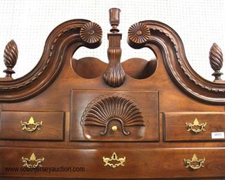  2 Piece “Century Furniture American Life Collection Henry Ford Museum & Greenfield Village” Full Bonnet Top Shell Carved High Boy

Auction Estimate $400-$800 – Located Inside 