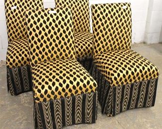  SET of 4 Decorator Parsons Upholstered Side Chairs

Auction Estimate $200-$400 – Located Inside 