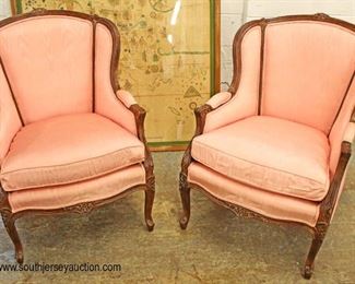  PAIR of Mahogany Frame French Country Style Upholstered Chairs

Auction Estimate $200-$400 – Located Inside 