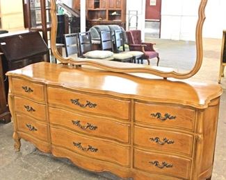  French Provincial Mahogany High Chest and Low Chest with Mirror

Auction Estimate $300-$600 – Located Inside 