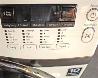  PAIR of Like New “Samsung” Steam NSF and VRT Steam Washer and Dryer

Auction Estimate $400-$800 – Located Inside 