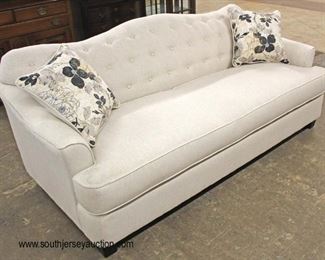  NEW 3 Piece “Serta” Upholstered Button Tufted Decorator Sofa, Loveseat and Chaise with Decorator Pillows – may be offered separate

Auction Estimate $300-$600 – Located Inside 