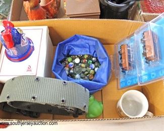  Box Lot Toys and Marbles

Auction Estimate $20-$50 – Located Glassware 