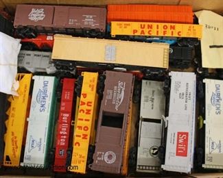  Box Lots of “Lionel” Trains and Accessories including: Lionel CTC Lockons, Transformers, Lionel Electric Trains; Train Cars: Lionel Scout Cars, Lionel Lines #6017 (5), 6007, 1007, Lionel SP #6257 & 2257, Trains Cars Baby Ruth, Forest Lumber Co., SOO Line, Seaboard Coast Line, Western Maryland, CPC International, Olivarera Del Sur S.A., Shell, Swift Refrigerator, Dairymen’s League, Burlington, Southern Pacific, Norther Pacific, Pacific Fruit Express, Rio Grande, US Army, Santa Fe, Baltimore & Ohio, New Haven and more; Accessories: “Plasticville, U.S.A.” Houses, Plasticville, U.S.A. Barns, Plasticville, U.S.A. Churches, Plasticville, U.S.A. Fire Station, Plasticville, U.S.A. Frost Bar with Original Box, and more; “See-Niks” Landscaping, “Life-Like” Green Shade Trees in Original Box, “Tyrokit” #7774 Speedy Andrew’s Repair Shop, “Walthers Container 933-1763, “Blair Line LLC” Wood Truck Dump, Railroad Signs, Cones, Wood Logs, Bridges and much more

Auction Estimate $20-$300 a box – Located