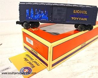  Lionel BC Toy Fair ’00 Opening Doors and Magnetic Coupler Train Car in Box

Auction Estimate $20-$300 – Located Glassware 