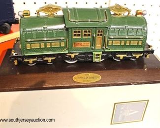  Lionel 1928 #38IE Locomotive on Stand with Box

Auction Estimate $20-$300 – Located Glassware 