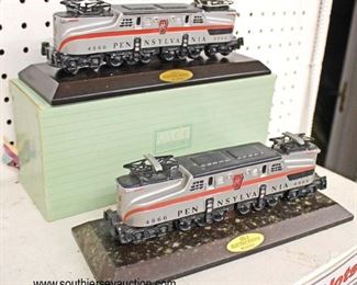  (2) Lionel GG-1 Electric Engine 4866 Pennsylvania on Stands one  with Box

Auction Estimate $20-$300 – Located Glassware 