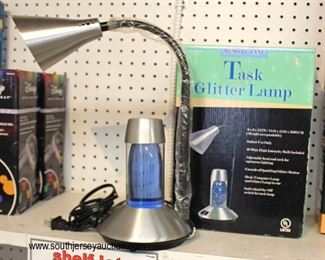  Memory Lane Task Glitter Desk or Night Stand Lamp in Box

Auction Estimate $20-$100 – Located Glassware 