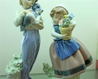  Selection of “Lladro” Porcelain Figurines including: Ballerina Dancer and others

Auction Estimate $30-$100 each – Located Glassware