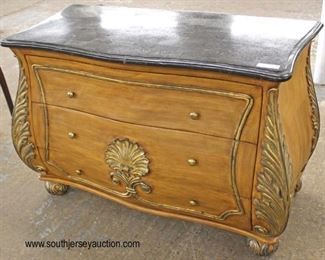  Burl Mahogany Marble Top Decorator 3 Drawer Shell Carved Chest

Auction Estimate $200-$400 – Located Inside 