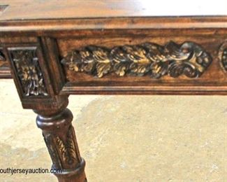 Mahogany Carved Decorator Console Table

Auction Estimate $200-$400 – Located Inside 