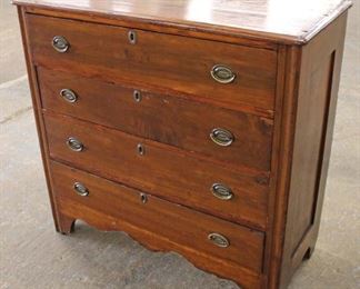  ANTIQUE Burl Mahogany 4 Drawer Panel Side Low Chest

Auction Estimate $200-$400 – Located Inside 