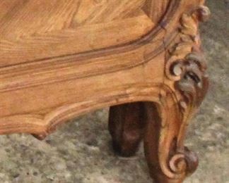 ANTIQUE Burl Walnut Carved French Full Size Bed with Carved Rails

Auction Estimate $200-$400 – Located Inside
