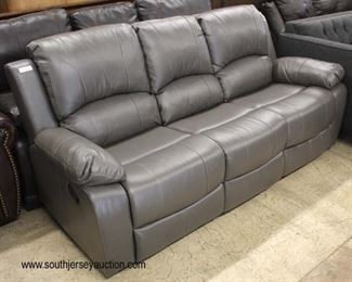  NEW Grey Leather Contemporary Sofa with Tags

Auction Estimate $300-$600 – Located Inside 