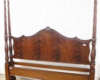  NICE Burl Mahogany Carved King Size Poster Bed

Auction Estimate $300-$600 – Located Inside 