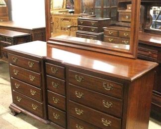  SOLID Mahogany “Pennsylvania House Furniture” 12 Drawer Bracket Foot Low Chest with Mirror

Auction Estimate $200-$400 – Located Inside 