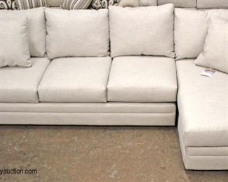  NEW “Klaussner Furniture” 2 Piece Upholstered Sectional Sofa Chaise

Auction Estimate $400-$800 – Located Inside 