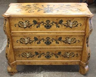  Decorator 3 Drawer Paint Decorated Carved Chest

Auction Estimate $300-$600 – Located Inside 