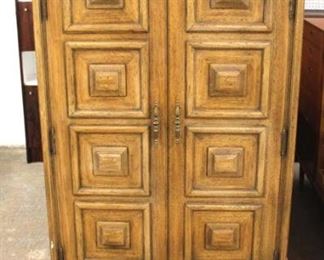  Modern Design “Thomasville Furniture” Low Chest with Mirror and Armoire with Fitted Interior

Auction Estimate $300-$600 – Located Inside 